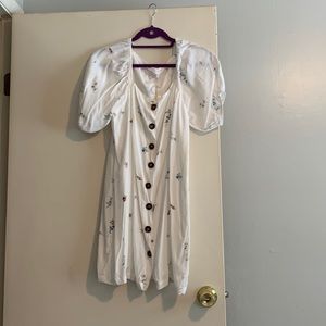 Size large button up dress from nanamacs